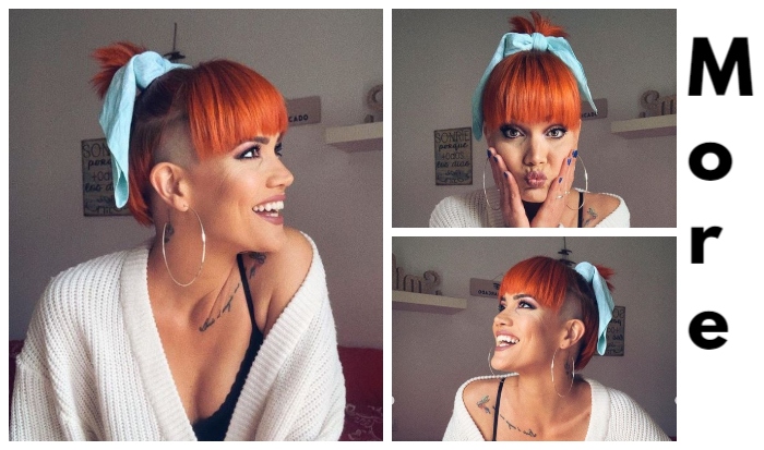 Sandra Shows Colorful And Bold Hairstyles!