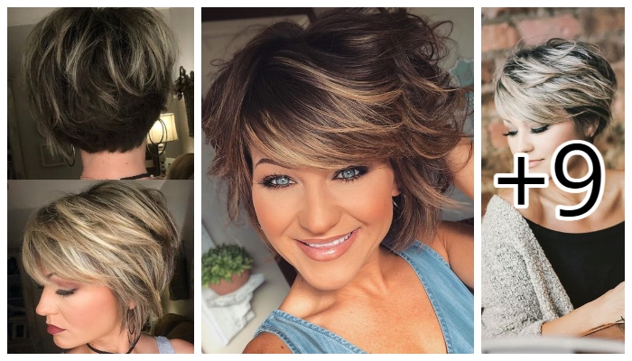 14x NEW Short Hairtstyles And Highlights = PERFECT!